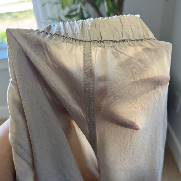 Zara Satin Cargo Lightweight Pants - Picture 4 of 4